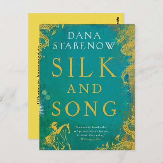 Seide und Liedpostkarte Postkarte (Vorne/Hinten)