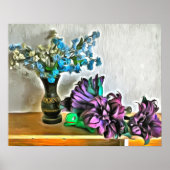 Seide und Maiskolben Blume 2190 Kunstdrucken Poster (Vorne)