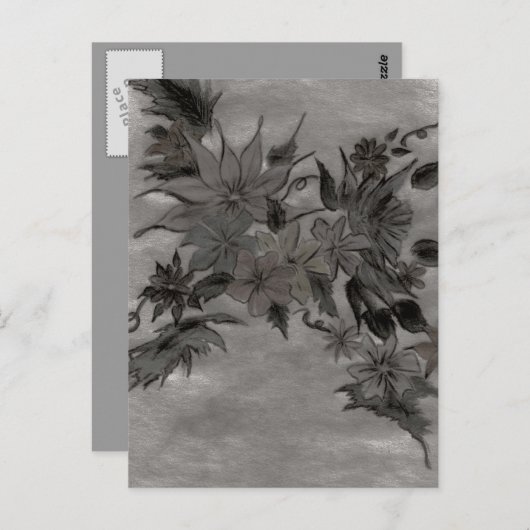 SeidenArray-Postkarte Postkarte (Vorne/Hinten)