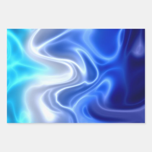 Seidenaussehen Geschenkpapier Set (Vorderseite 2)