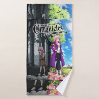 Seidenbaderabdeckung Badehandtuch