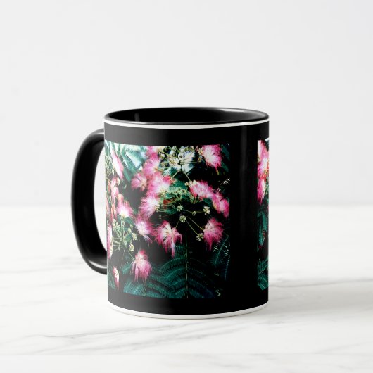 Seidenbaum Tasse (Vorderseite Links)