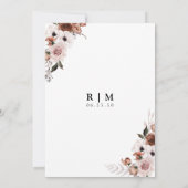 Seidenblume die Nacht vor der Einladung (Rückseite)