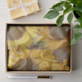 Seidenblumen und Lichter dekorieren Seidenpapier (Geschenk)