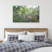 Seidenbrücke in den Bäumen Leinwanddruck (Insitu (Schlafzimmer))