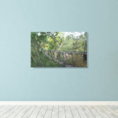 Seidenbrücke in den Bäumen Leinwanddruck (Insitu (Holzboden))