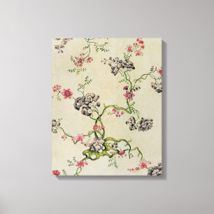 Seidendesign von Anna Maria Garthwaite, 1740 Leinwanddruck