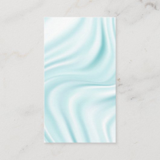 Seidendrapery | Monogramm Visitenkarte (Rückseite)