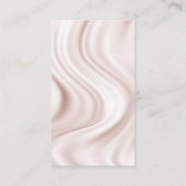 Seidendrapery-Stylist-Kit | Haar und Schönheit Visitenkarte (Rückseite)