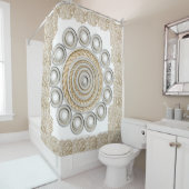 Seidenduschvorhang Duschvorhang (Beispiel)