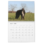 Seidener Windhound 2017 Kalender (Mär 2026)