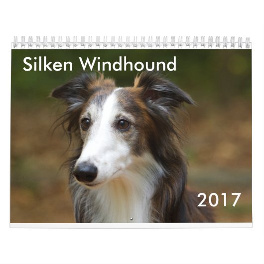 Seidener Windhound 2017 Kalender (Titelbild)
