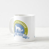 Seidenes Windhound Kaffeetasse (Vorderseite Links)