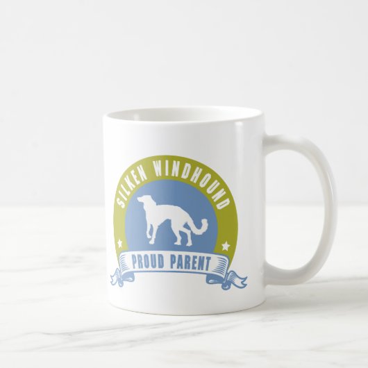 Seidenes Windhound Kaffeetasse (Rechts)