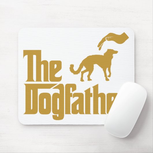 Seidenes Windhound Mousepad (Mit Mouse)