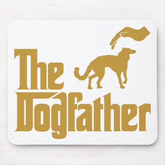 Seidenes Windhound Mousepad (Vorne)