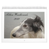 Seidenes Windhounds 2013-2 Kalender (Titelbild)