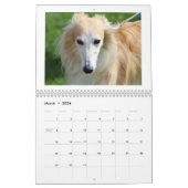 Seidenes Windhounds 2013 Kalender (Mär 2026)