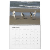 Seidenes Windhounds, das Spaß 2019 hat Kalender (Jan 2027)