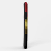 Seidenflagge in Belgien Case-Mate iPhone Hülle (Hinten/Rechts)