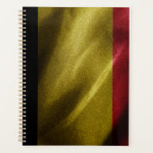 Seidenflagge in Belgien Planer (Vorderseite)