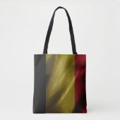 Seidenflagge in Belgien Tasche (Vorderseite)