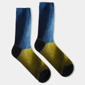 Seidenflagge in der Ukraine Socken (Rechts)