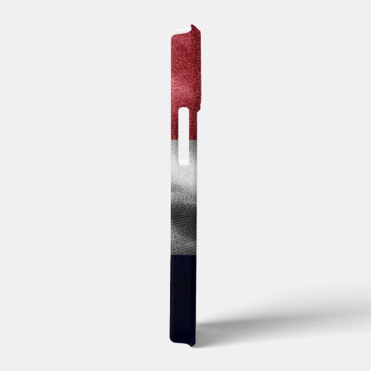 Seidenflagge in Frankreich Case-Mate iPhone Hülle (Rückseite / Rechts)