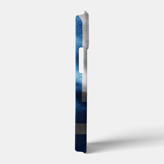 Seidenflagge in Griechenland Case-Mate iPhone Hülle (Rückseite / Rechts)