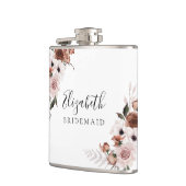 Seidenflor-Brautparty Flachmann (Links)