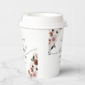 Seidenflor Brautparty Paper Cup Pappbecher (Rechts)