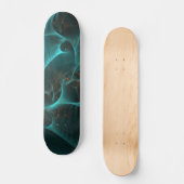 Seidengrün Skateboard (Vorderseite)
