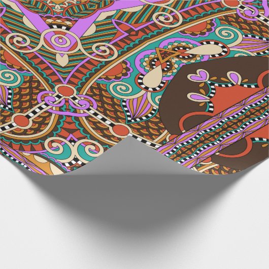 Seidenhalsschal oder Kerzenquadrat Geschenkpapier (Ecke)