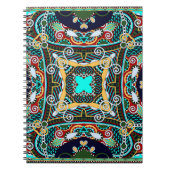 Seidenhalsschal oder Kerzenquadrat Notizblock (Vorderseite)