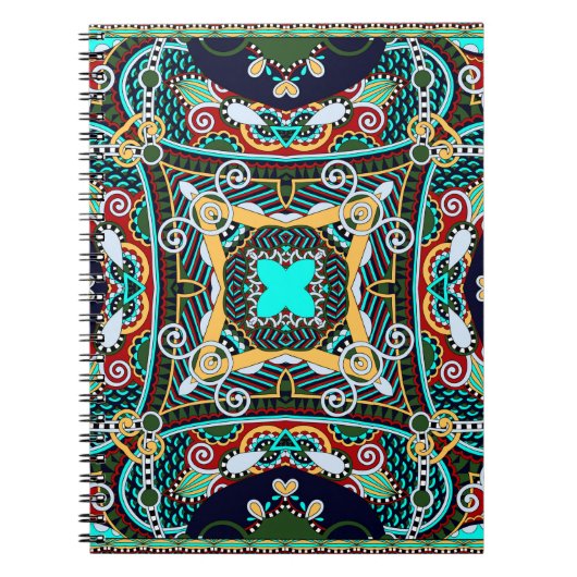 Seidenhalsschal oder Kerzenquadrat Notizblock (Vorderseite)