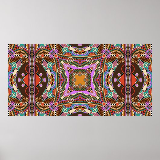 Seidenhalsschal oder Kerzenquadrat Poster (Vorne)