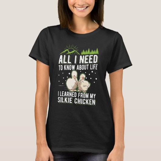 Seidenhuhn T-Shirt (Vorderseite)