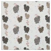 Seidenhühner Stoff (Muster)