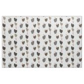 Seidenhühner Stoff (Fat Quarter (45,7 x 55,9 cm))