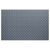 Seidenhundehund blau stoff (Yard (91,4 cm))