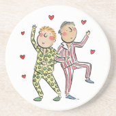 Seidenjubiläum Getränkeuntersetzer (Vorne)