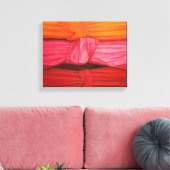 Seidenknots 2010 leinwanddruck (Insitu (Wohnzimmer))