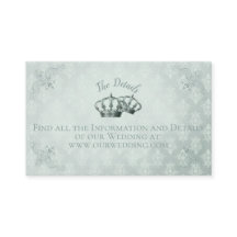 Seidenmatte - Detail-Karte für Hochzeiten