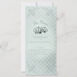 Seidenmatte - Speisekarte für Hochzeiten