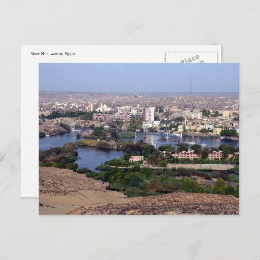 Seidennickel Postkarte (Vorne/Hinten)