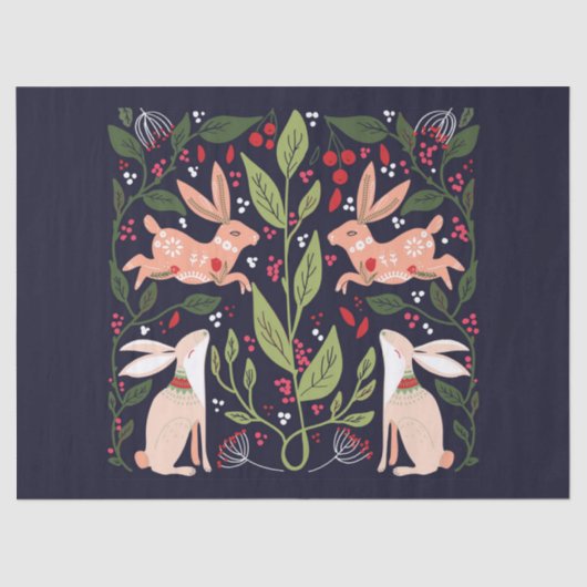 Seidenpapier: ART: RABBBITS Seidenpapier (Vorderseite)