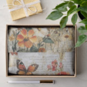 Seidenpapier Decoupage Herbst Wildblumen Var01  (Geschenk)