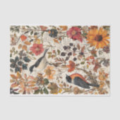 Seidenpapier Decoupage Herbst Wildblumen Var02 (Vorderseite)