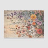 Seidenpapier Decoupage Herbst Wildblumen Var04 (Vorderseite)