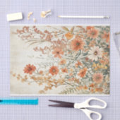 Seidenpapier Decoupage Herbst Wildblumen Var06 (Handwerk)